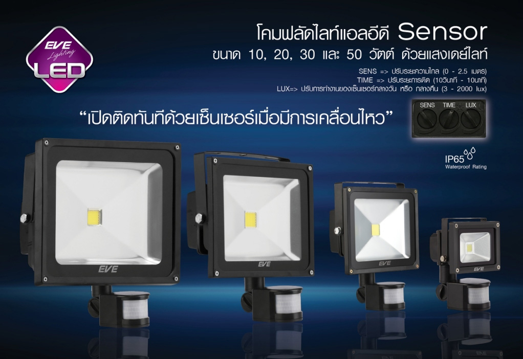 โคมฟลัดเซ็นเซอร์