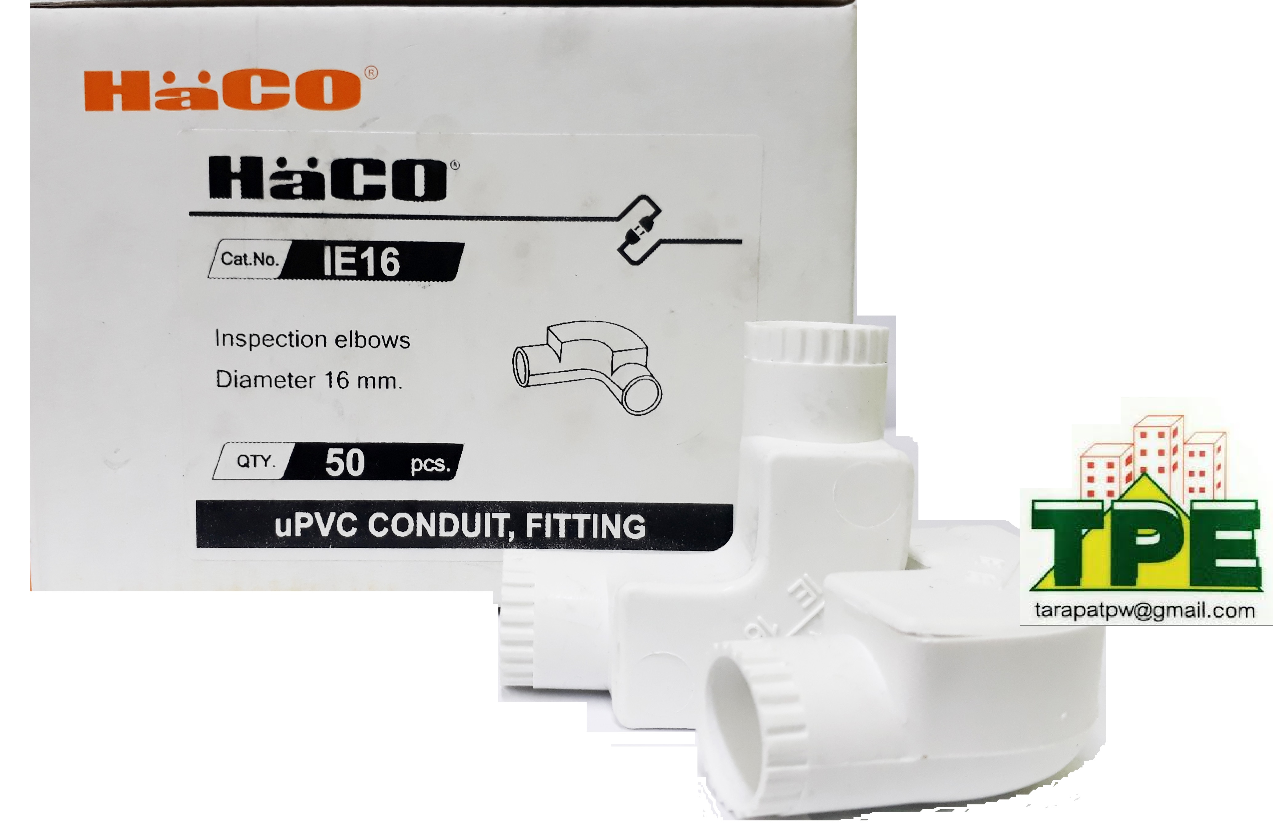 ข้อต่อโค้ง ( Haco )