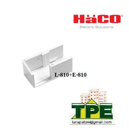 ข้อต่อสำหรับรางเดินสายไฟ 16 X 16มม. HACO
