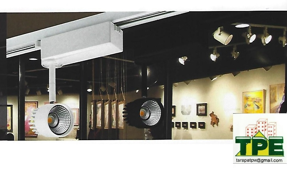 โคมไฟติดราง LED