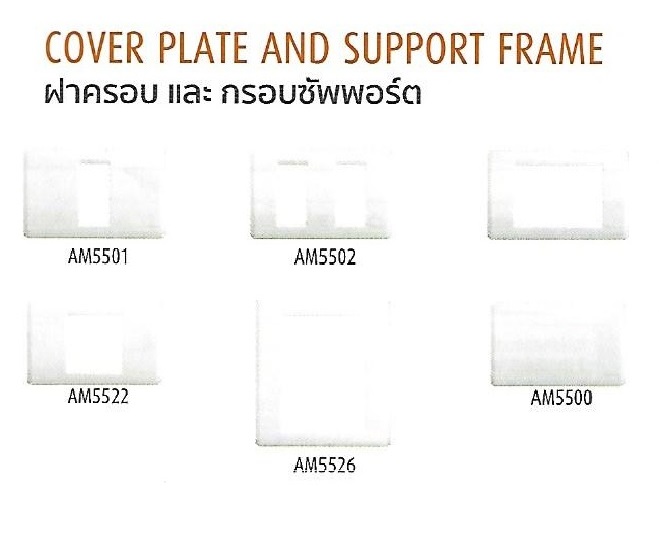 ฝาครอบพลาสติกสีขาว ขอบตัด